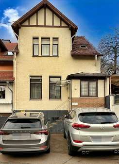 Frontansicht - Reihenendhaus in 55545 Bad Kreuznach mit 81m² kaufen