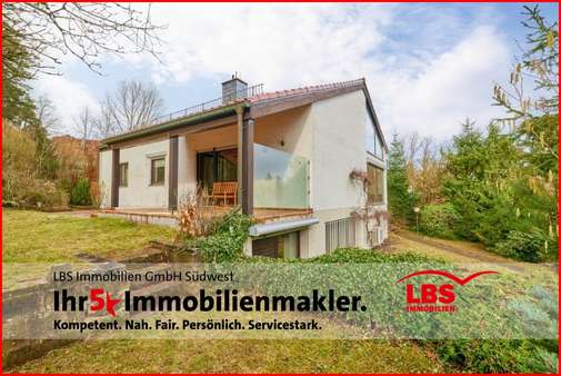 Front-u. Seitenansicht - Einfamilienhaus in 67659 Kaiserslautern mit 189m² kaufen