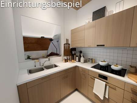 Küche - Dachgeschosswohnung in 79576 Weil am Rhein mit 57m² kaufen