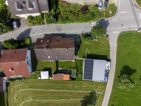 Luftbild Luftbild - Zweifamilienhaus in 88273 Fronreute mit 220m² kaufen