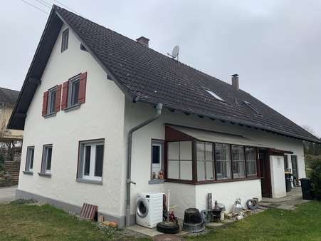 Rückseite - Zweifamilienhaus in 88273 Fronreute mit 220m² kaufen