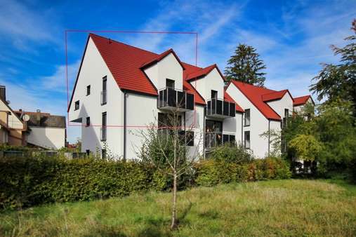 Roter Rahmen  - Dachgeschosswohnung in 89331 Burgau mit 53m² kaufen