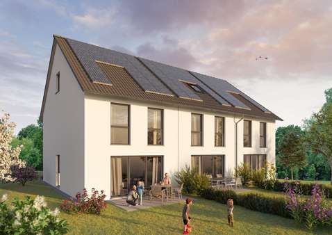 unverbindliche Illustration - Reihenmittelhaus in 73240 Wendlingen mit 116m² kaufen