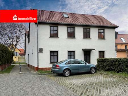 Rückansicht Rückansicht - Einfamilienhaus in 99625 Kölleda mit 267m² kaufen