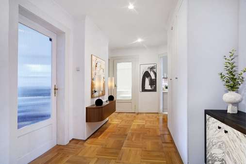 Visualisierung Flur - Etagenwohnung in 81371 München mit 99m² kaufen