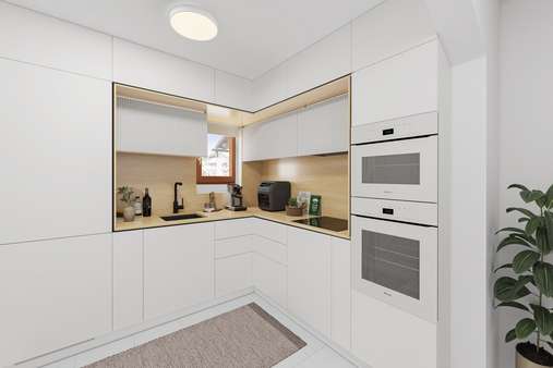 Küche Beispiel / Visualisierung - Einfamilienhaus in 82275 Emmering mit 108m² kaufen