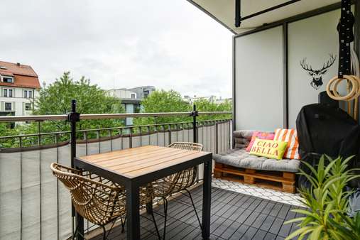 Wunderschöner, großer Balkon - Etagenwohnung in 80339 München mit 90m² kaufen