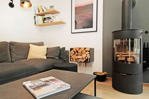 Kaminofen Wohnbereich Erdgeschoss - Doppelhaushälfte in 82041 Deisenhofen mit 174m² kaufen