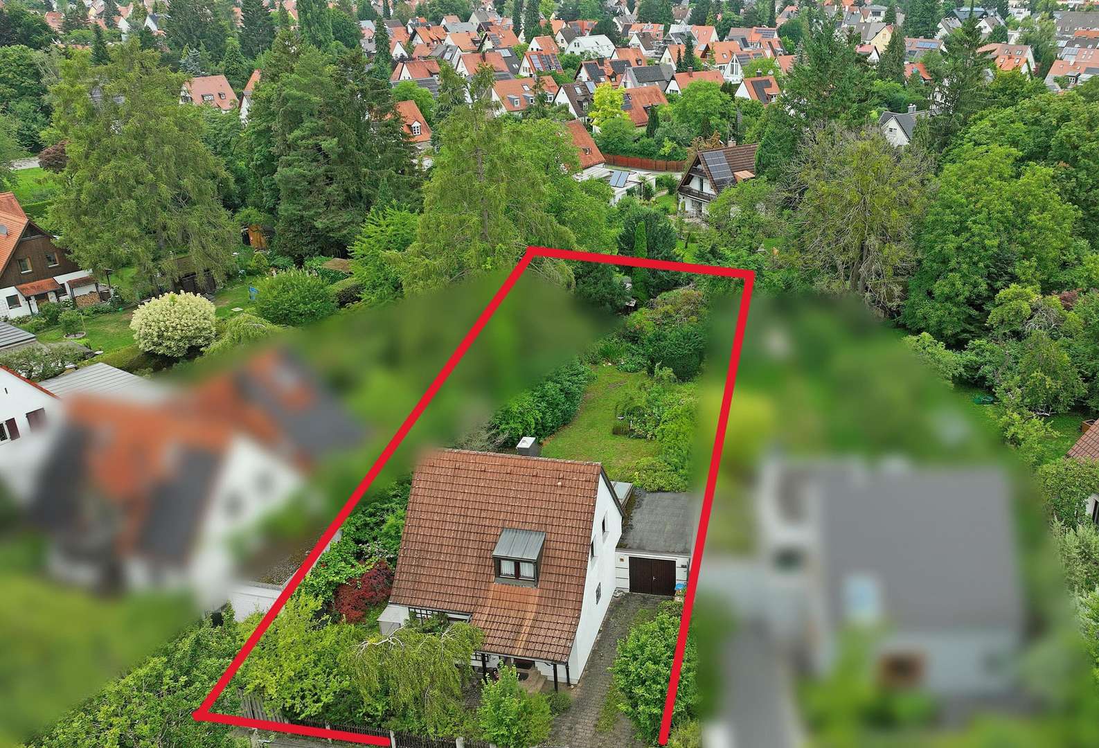 Grundstücksansicht - Grundstück in 80689 München mit 816m² kaufen
