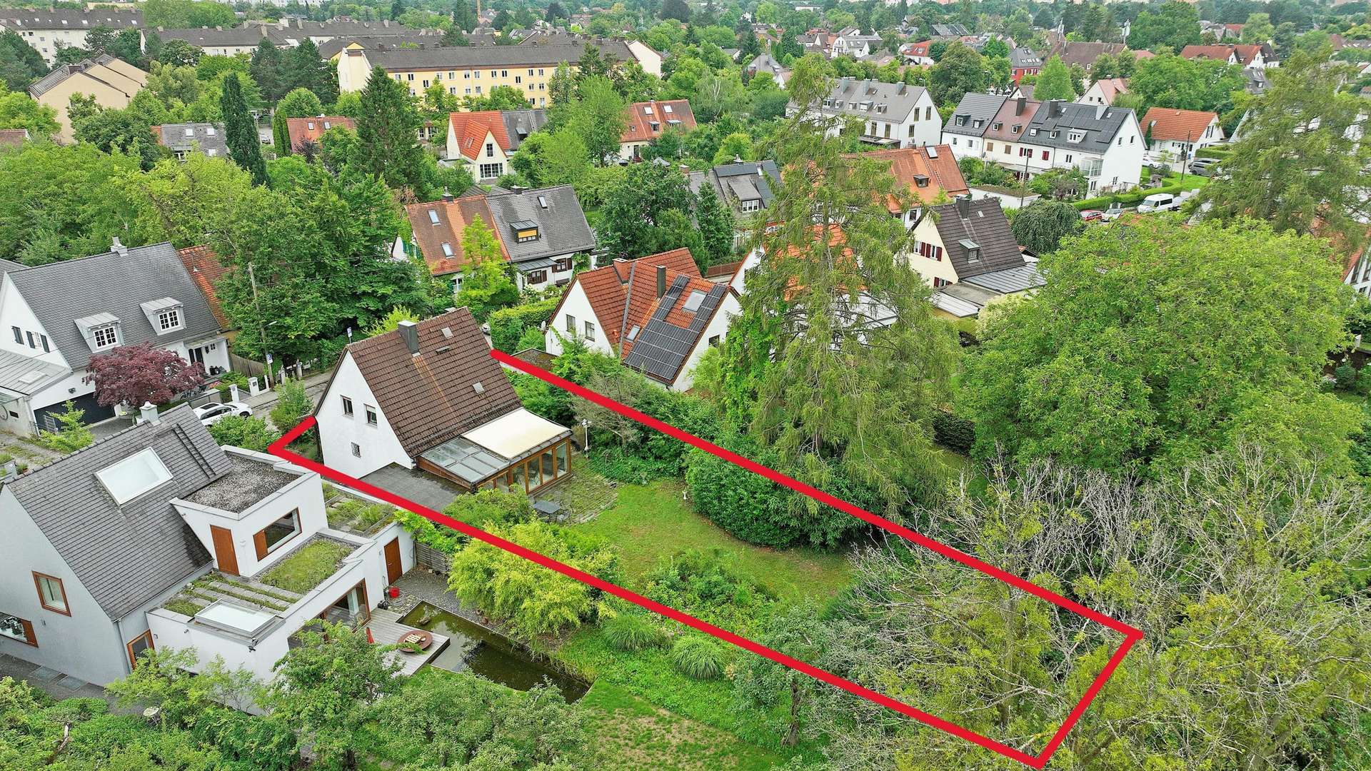 Grundstücksansicht - Grundstück in 80689 München mit 816m² kaufen