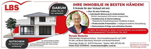 Renate Bedurke Renate Bedurke - Grundstück in 85614 Kirchseeon mit 536m² kaufen