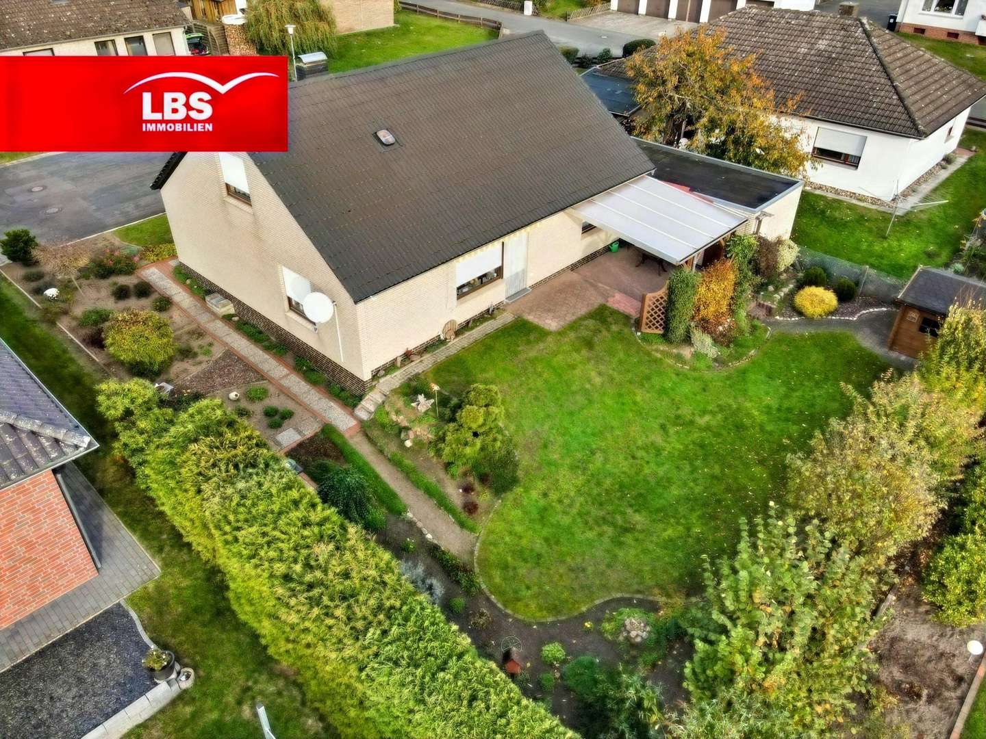 Luftbild - Einfamilienhaus in 31618 Liebenau mit 156m² günstig kaufen