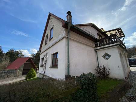 Ansicht Nord mit Eingang - Einfamilienhaus in 99880 Waltershausen mit 110m² kaufen