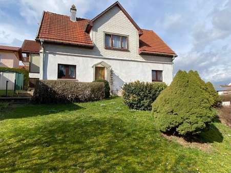 Haus Südseite mit Nebeneingang - Einfamilienhaus in 99880 Waltershausen mit 110m² kaufen