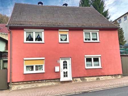 Straßenansicht - Einfamilienhaus in 99885 Luisenthal mit 150m² kaufen