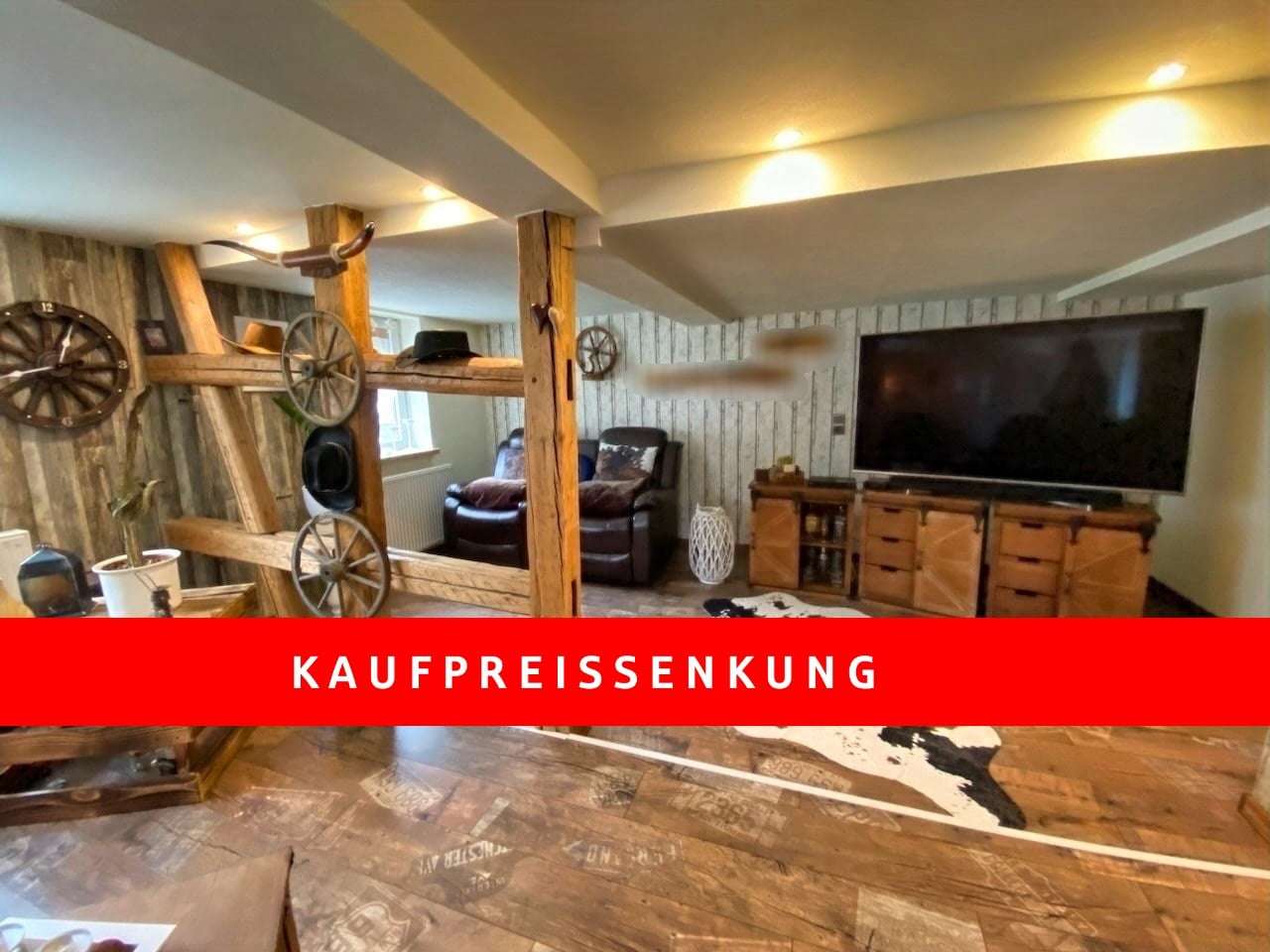 Wohnzimmer im OG - Einfamilienhaus in 99885 Luisenthal mit 150m² kaufen
