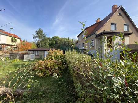 Straßenansicht - Doppelhaushälfte in 99880 Waltershausen mit 110m² kaufen