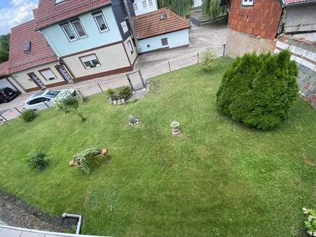 Blick auf den Garten - Einfamilienhaus in 99880 Hörselgau mit 204m² kaufen