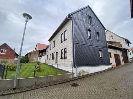 Straßenansicht - Einfamilienhaus in 99880 Hörselgau mit 204m² kaufen