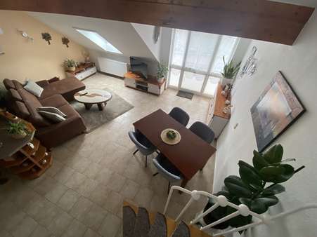 Wohnzimmer - Maisonette-Wohnung in 99867 Gotha mit 67m² kaufen