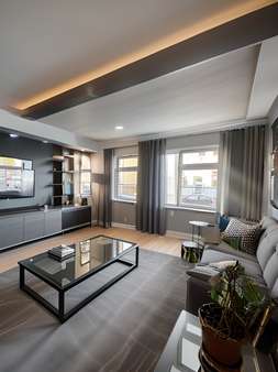 Wohnbereich Homestaging - Erdgeschosswohnung in 99867 Gotha mit 101m² kaufen