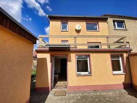 Ansicht Haus - Doppelhaushälfte in 99869 Friemar mit 96m² kaufen