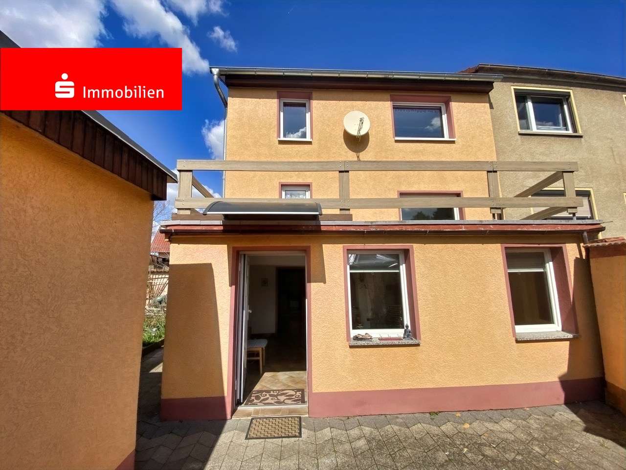 Ansicht Haus - Doppelhaushälfte in 99869 Friemar mit 96m² kaufen