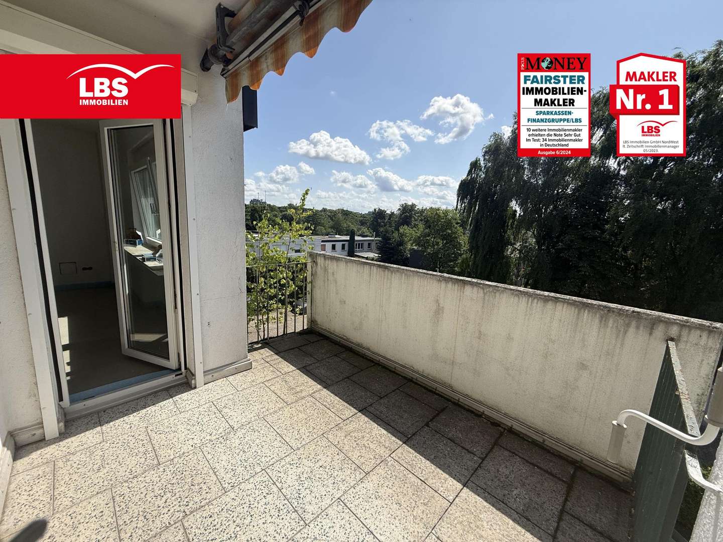 Balkon Balkon - Etagenwohnung in 44879 Bochum mit 56m² kaufen
