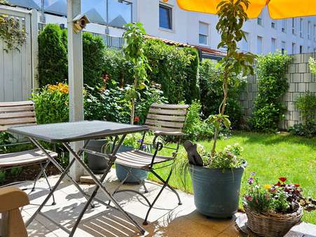 Terrasse und Garten - Erdgeschosswohnung in 58456 Witten mit 90m² kaufen