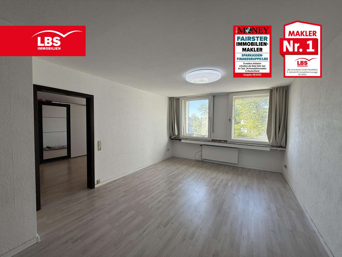 Wohnzimmer Wohnzimmer - Etagenwohnung in 44225 Dortmund mit 63m² kaufen