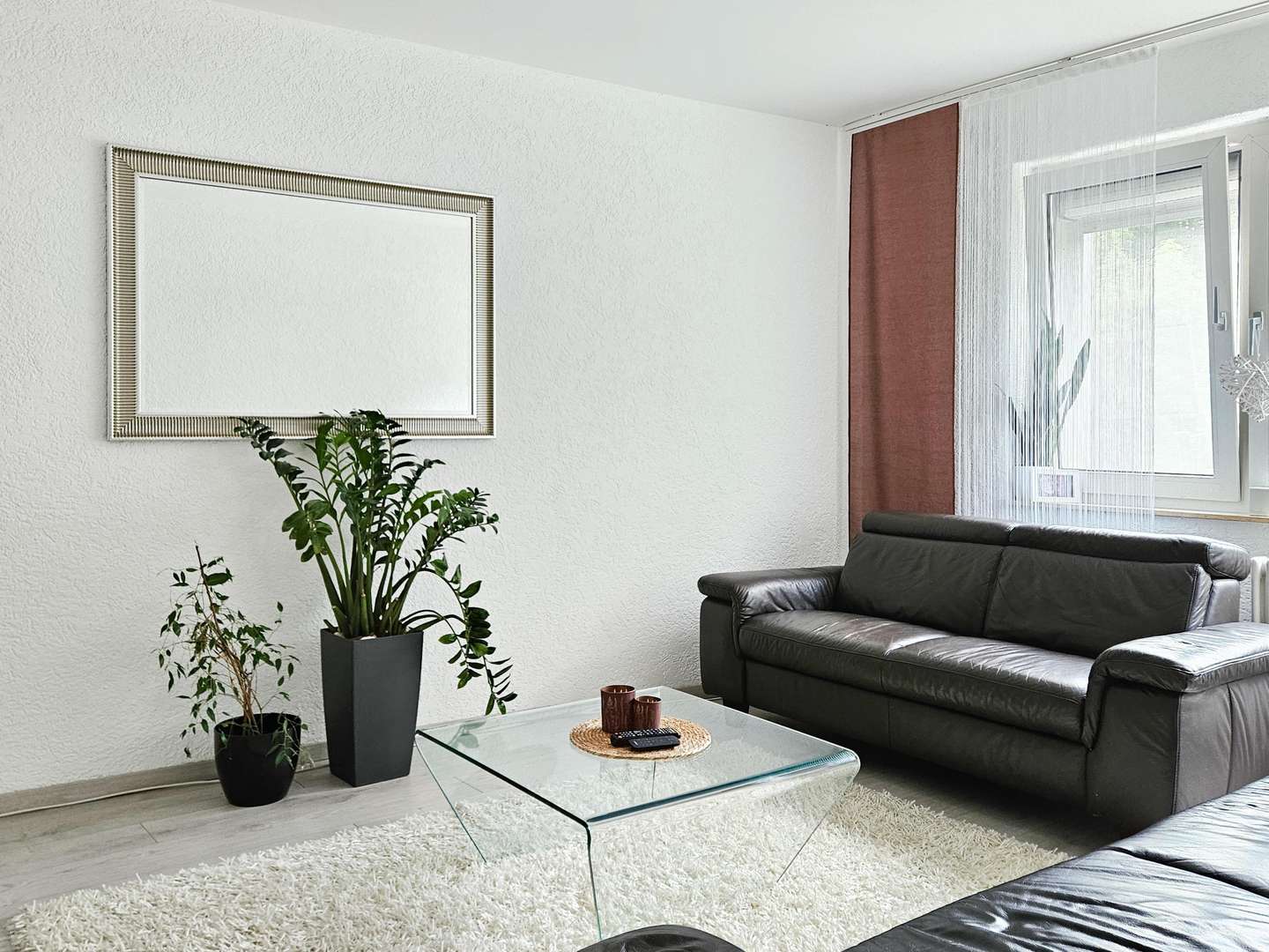 Wohnzimmer - Erdgeschosswohnung in 58452 Witten mit 58m² kaufen