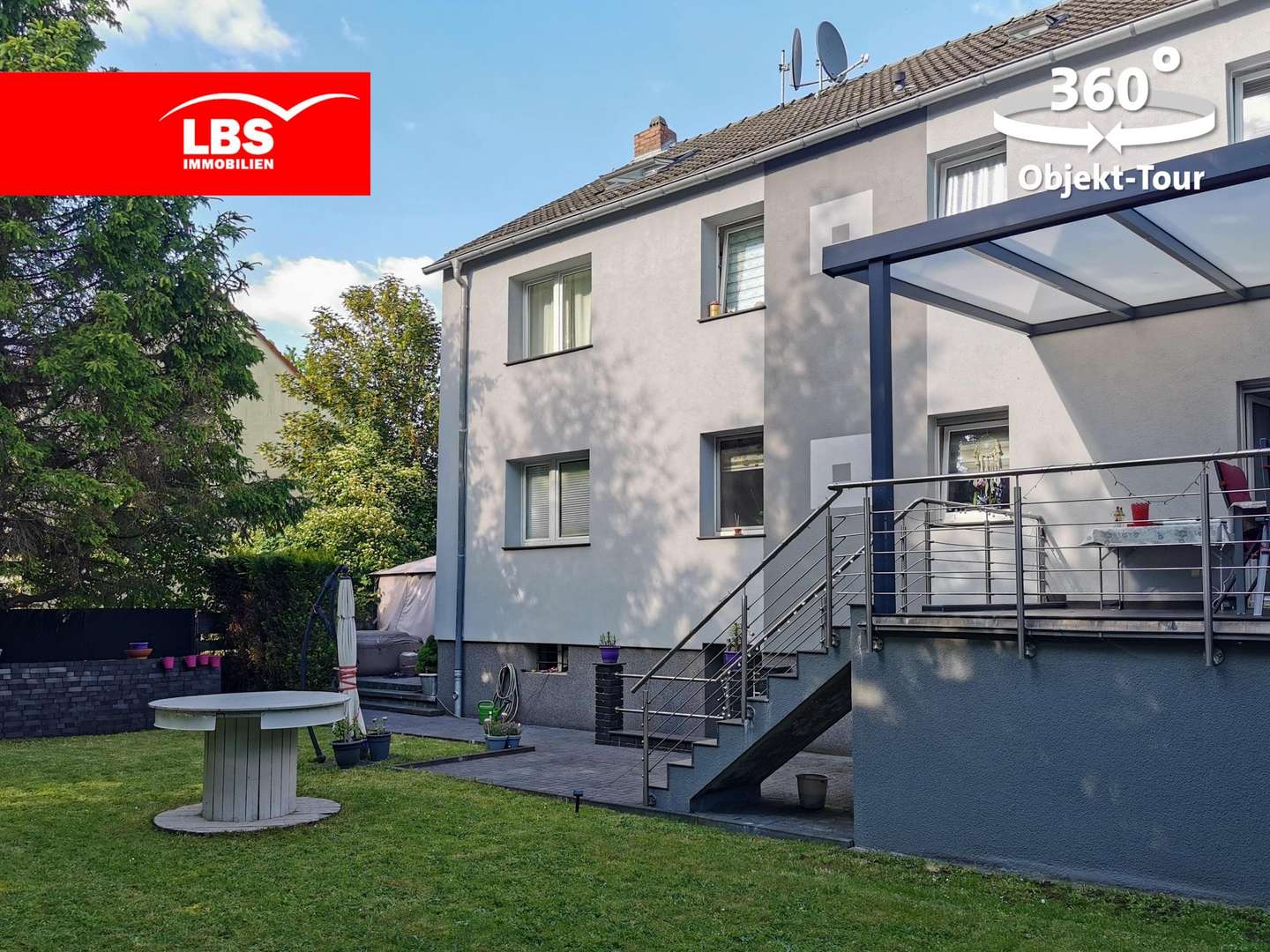 Hausrückansicht - Mehrfamilienhaus in 45897 Gelsenkirchen mit 267m² kaufen