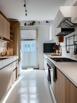 Küchenbereich Visualisiert Küchenbereich Visualisiert - Etagenwohnung in 90409 Nürnberg mit 75m² kaufen