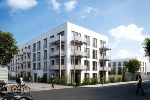 Neuwertige 3 Zimmer Egentumswohnung in Würzburg-Heidingsfeld  1. OG mit Tiefgarage und Aufzug
