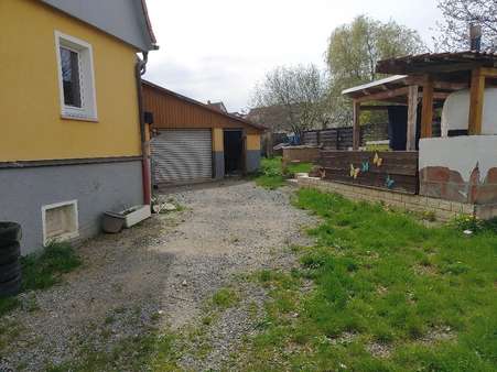Grillstelle im Hof - Einfamilienhaus in 97656 Oberelsbach mit 220m² kaufen