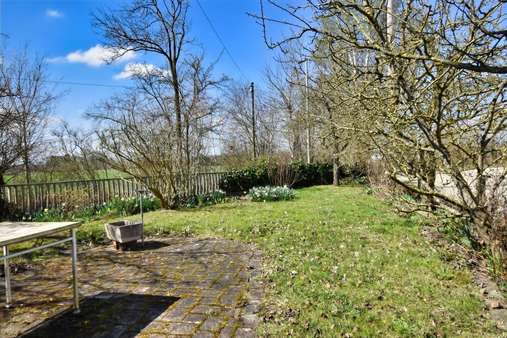Außenansicht Garten - Einfamilienhaus in 86692 Münster mit 137m² kaufen