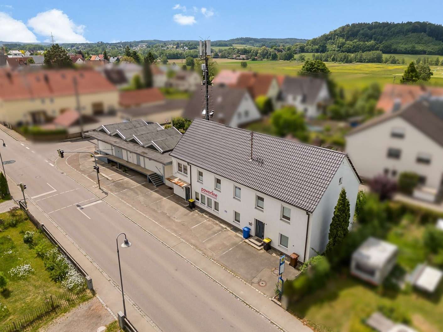 Drohnenaufnahme - Haus in 86356 Neusäß mit 110m² kaufen