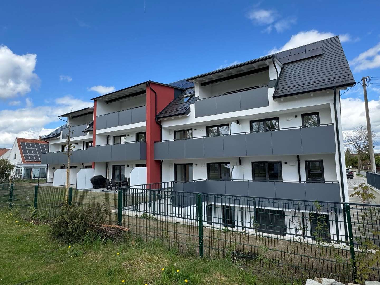 Ansicht Süd - Erdgeschosswohnung in 86836 Obermeitingen mit 70m² kaufen