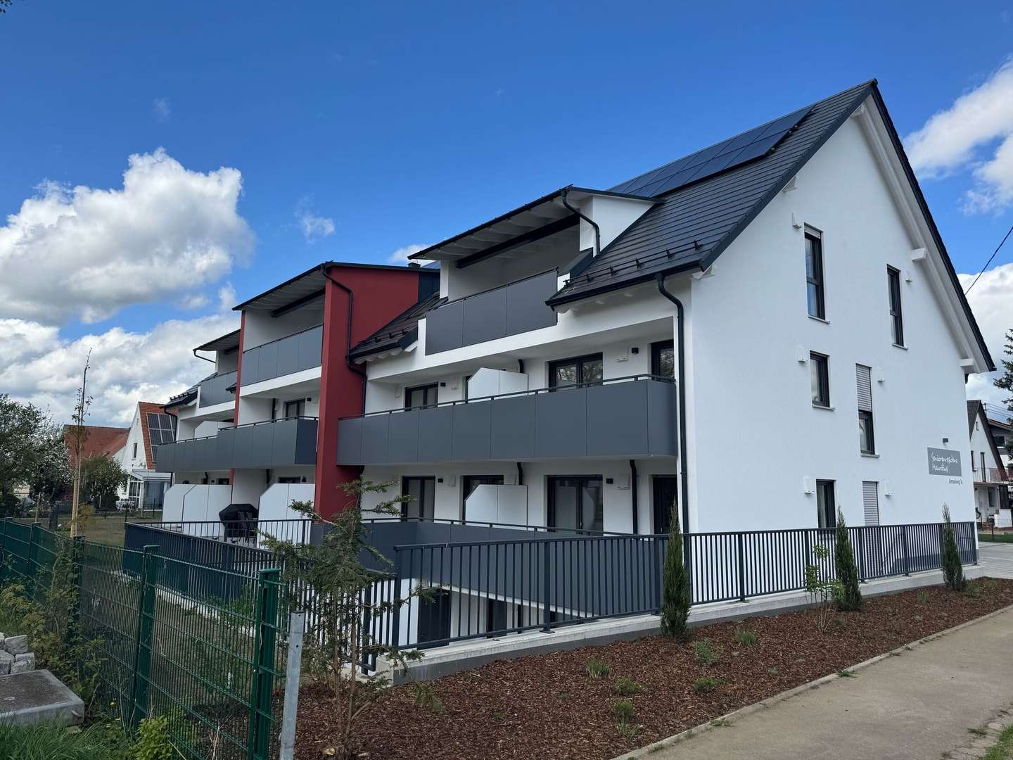 Ansicht Süd - Erdgeschosswohnung in 86836 Obermeitingen mit 60m² kaufen