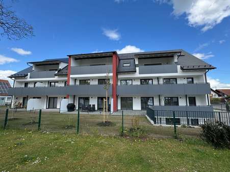 Ansicht Süd - Etagenwohnung in 86836 Obermeitingen mit 56m² kaufen