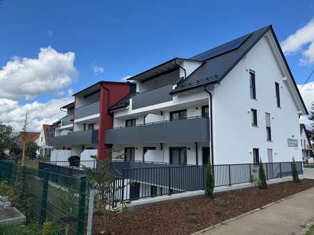Ansicht Süd-Ost_1 - Etagenwohnung in 86836 Obermeitingen mit 56m² kaufen