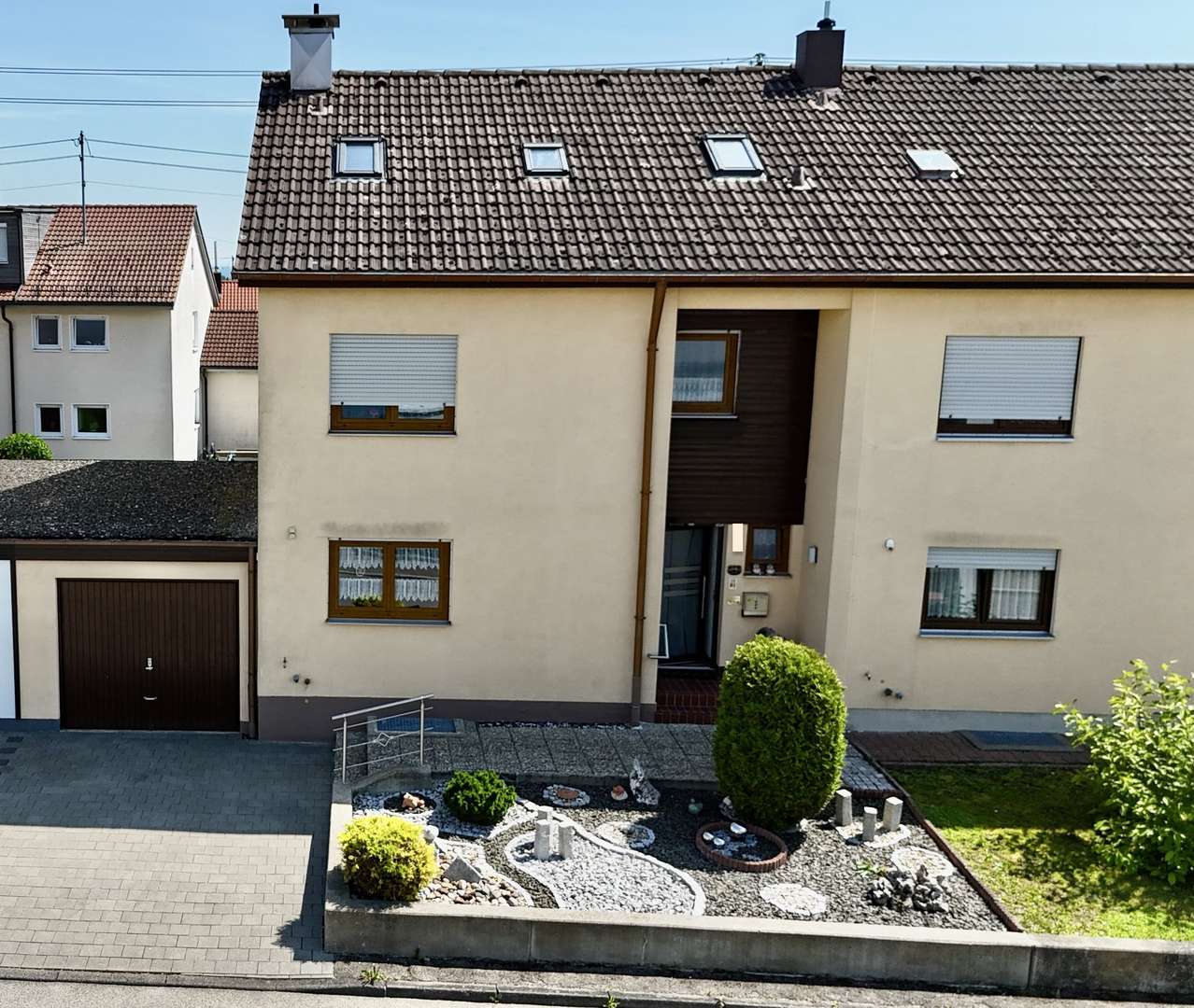 Ansicht Norden Ansicht Norden - Doppelhaushälfte in 89522 Heidenheim mit 133m² kaufen