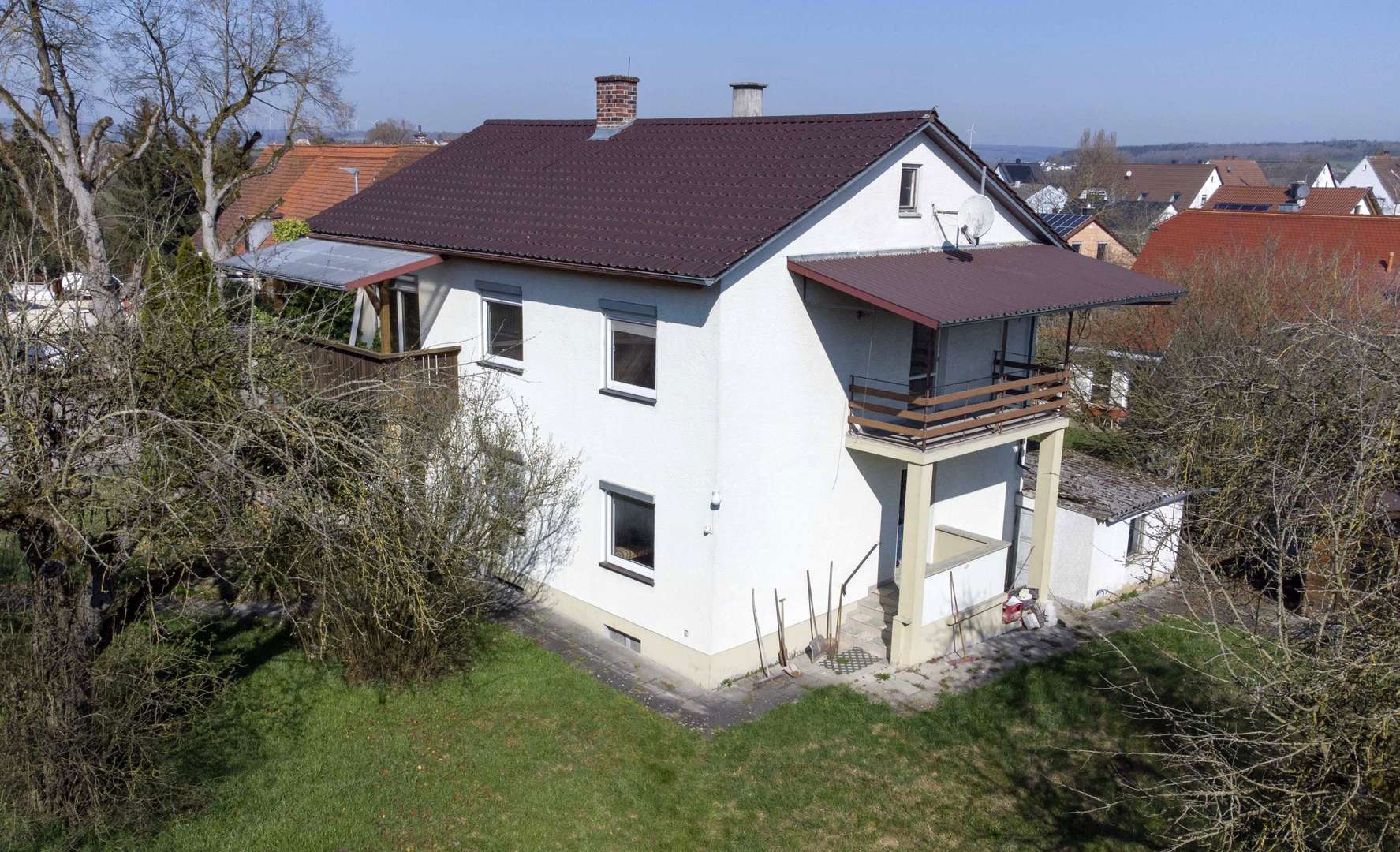Objektbild - Zweifamilienhaus in 89446 Ziertheim mit 141m² kaufen
