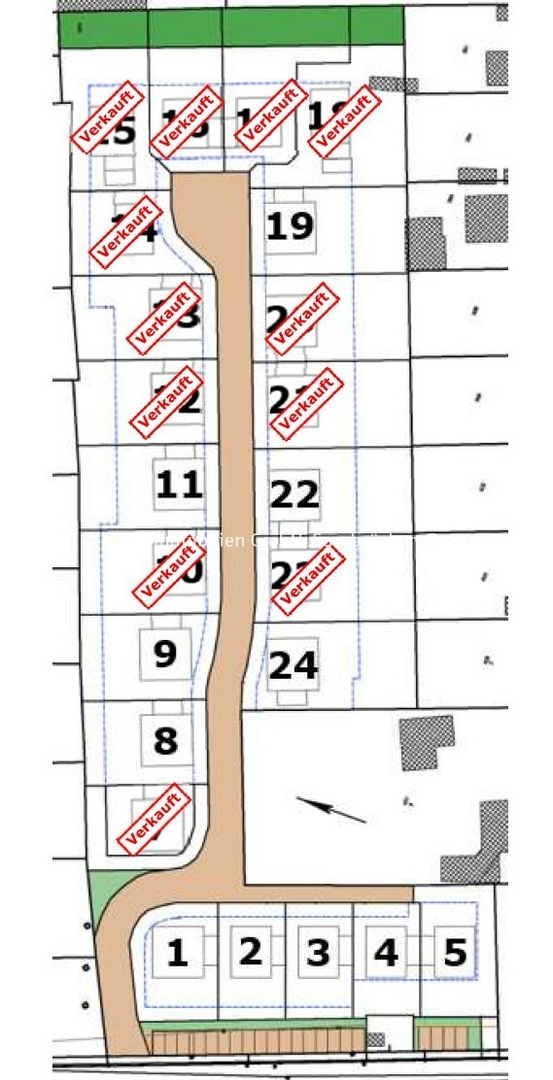 Grundtsücksübersicht  - Grundstück in 66578 Schiffweiler mit 619m² kaufen