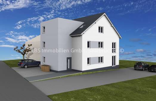 Hauseingang - Etagenwohnung in 66809 Nalbach mit 98m² kaufen