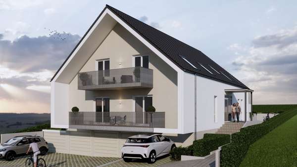 Ansicht 2 Ansicht 2 - Erdgeschosswohnung in 66663 Merzig mit 89m² kaufen