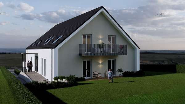 Ansicht 3 Ansicht 3 - Erdgeschosswohnung in 66663 Merzig mit 89m² kaufen