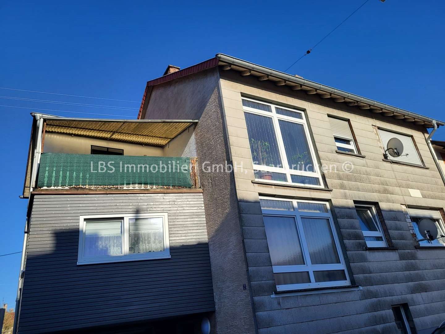 Ansicht Vorderseite Ansicht Vorderseite - Zweifamilienhaus in 66663 Merzig mit 160m² kaufen