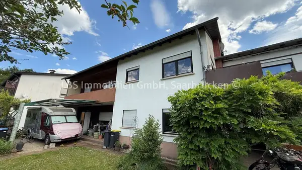 Traumhafte Aussicht am Stadtrand von Merzig - Bungalow - 6 Zi. - 189 m² Wfl. - 8Ar - Garten - Garage
