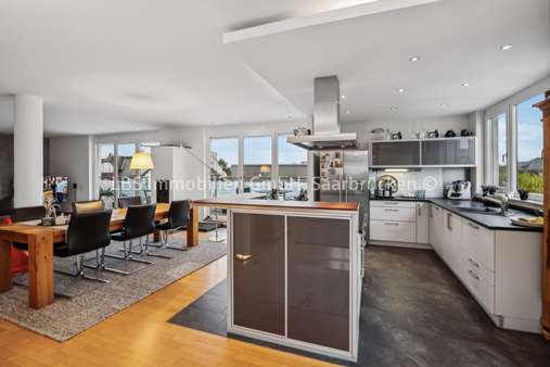 Küche/ Essen - Penthouse-Wohnung in 66740 Saarlouis mit 245m² mieten